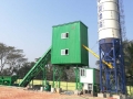 High performance low temperature concrete mixing plant with ice machine and water chiller 