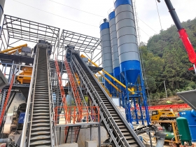 120m3/h concrete batching plant for sale