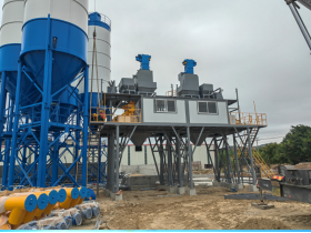 China RMC 2m3 concrete mix plant with fully automatic by PLC Manufacturer,Supplier