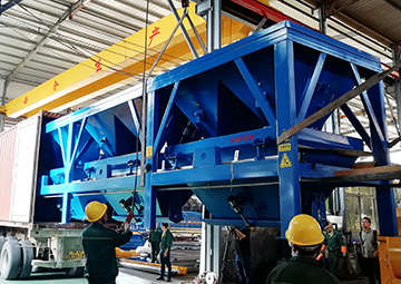 satu lagi 120m3 / jam beton siap batching plant export ke bangladesh